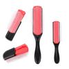 Dry Bristles Hairdressing Tool Hair Styling Hair Brush 9-Rows Detangling Hair Comb Scalp Massager