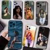 Чехол для телефона певицы SZA Lana для iPhone 17, 16, 15, 14, 13, 12, 11 Plus, Pro Max, Другие Мягкий черный чехол