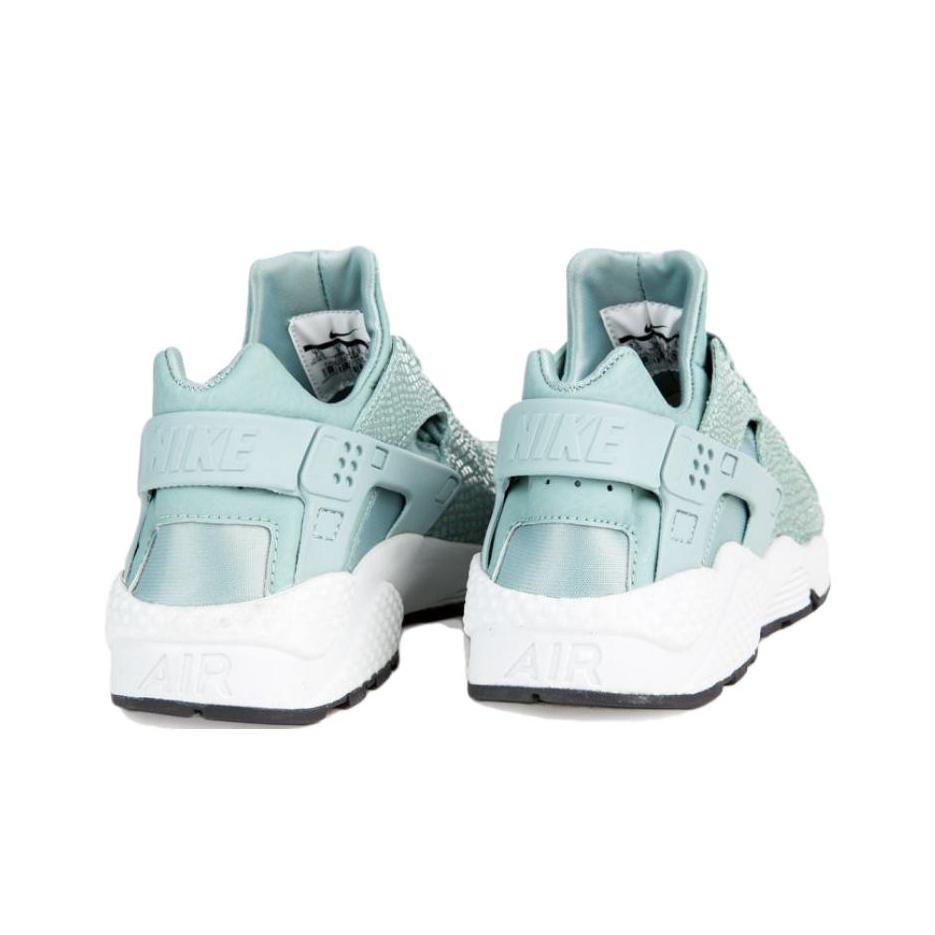 Nike Кроссовки Nike Air Huarache Run Print Cannon Crocodile Женские Синие Cannon-Blue Белые 725076-006