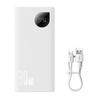 Adaman2 Powerbank 10000 мАч с цифровым дисплеем 2x USBA 1x USBC 30 Вт белый