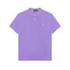 Polo SS22 Classic Solid Short Sleeve Polo Shirt Men Tops Purple 710782592-028
