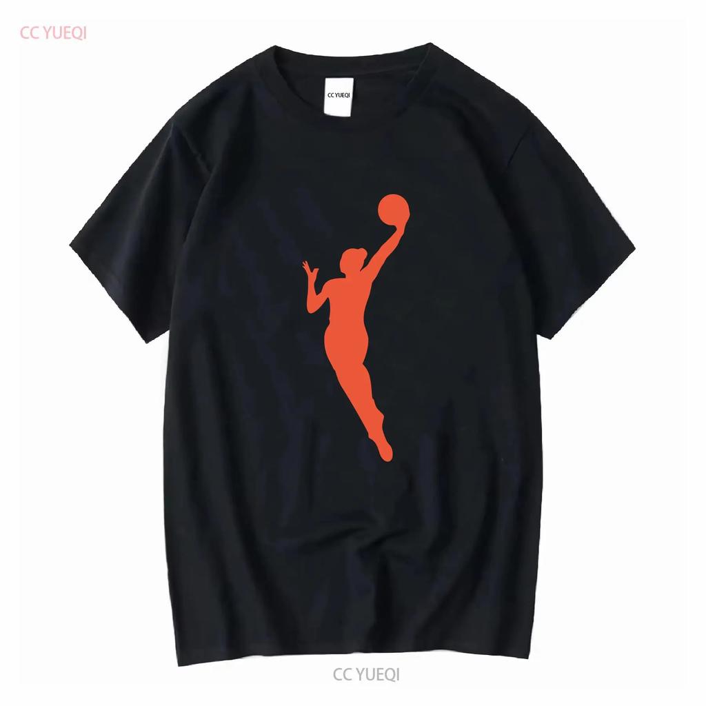 Хлопковая футболка WNBA Оранжевая Только игрок Винтажная стирка Немного мягкая Одежда от модного дизайнера Мужская Женская Универсальная
