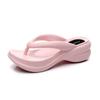 Fashion Summer Women Slippers EVA Soft Sides Shoes Garden Shoes Wedges Sweet Sandals Antiskid Female Platform Flip Flops For Women