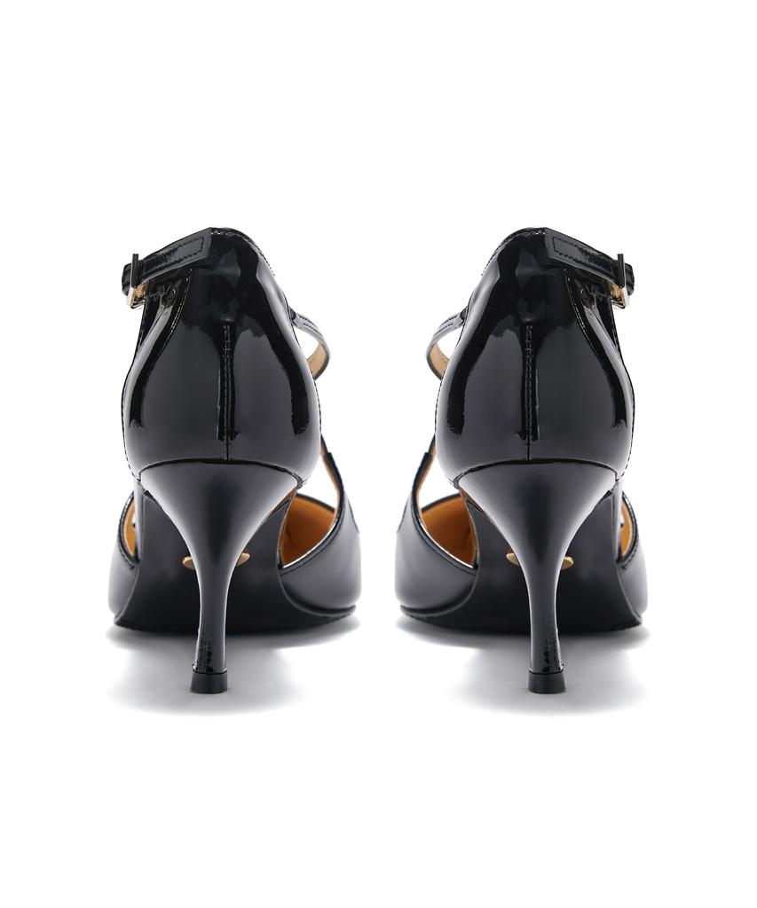 Briana Audrey Ex Stiletto [Black Patent]