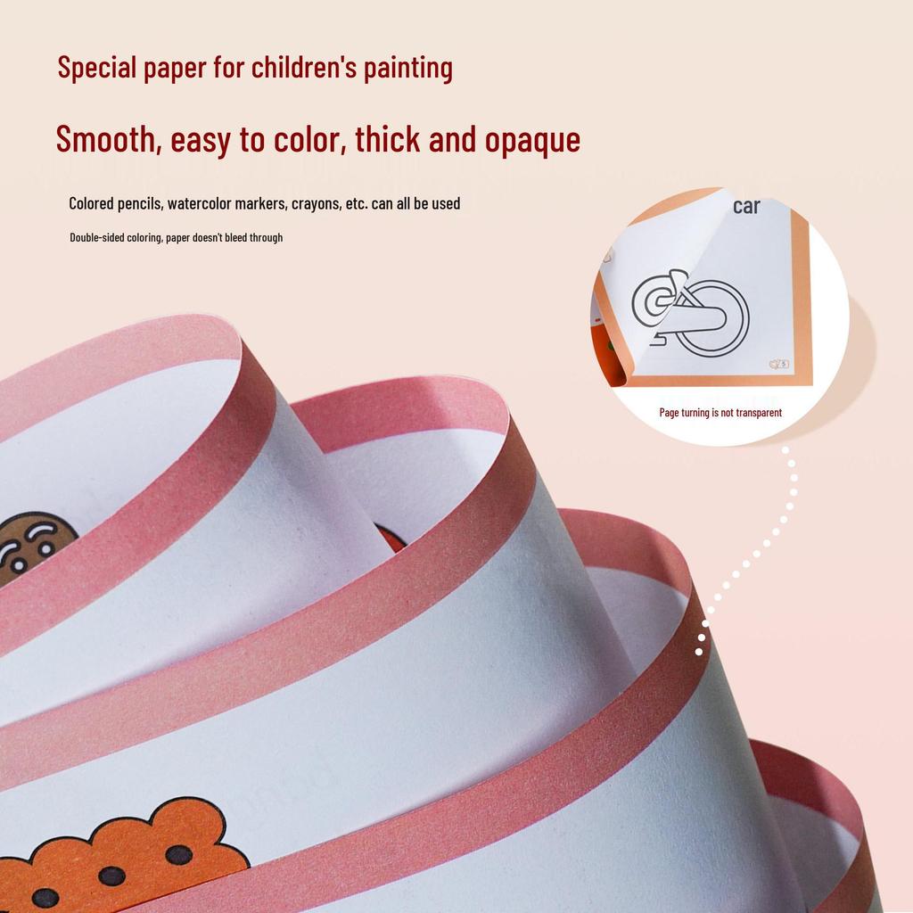 Handmade Toddler Doodle & Coloring Book: Early Education Art and Painting Adventures