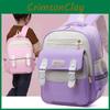 Kids School Backpack With Ergonomic Design And Cartoon Pattern For Elementary Students