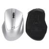 W12 USB 2.4G Wireless Silent Computer Mouse Ergonomic Design Silver