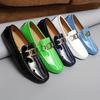 Leather Lofers for Men Luxury Brand 2024 Slip On Casual Moccasins Italian Male Driving Shoes Chaussure Homme Designer Boat Shoes