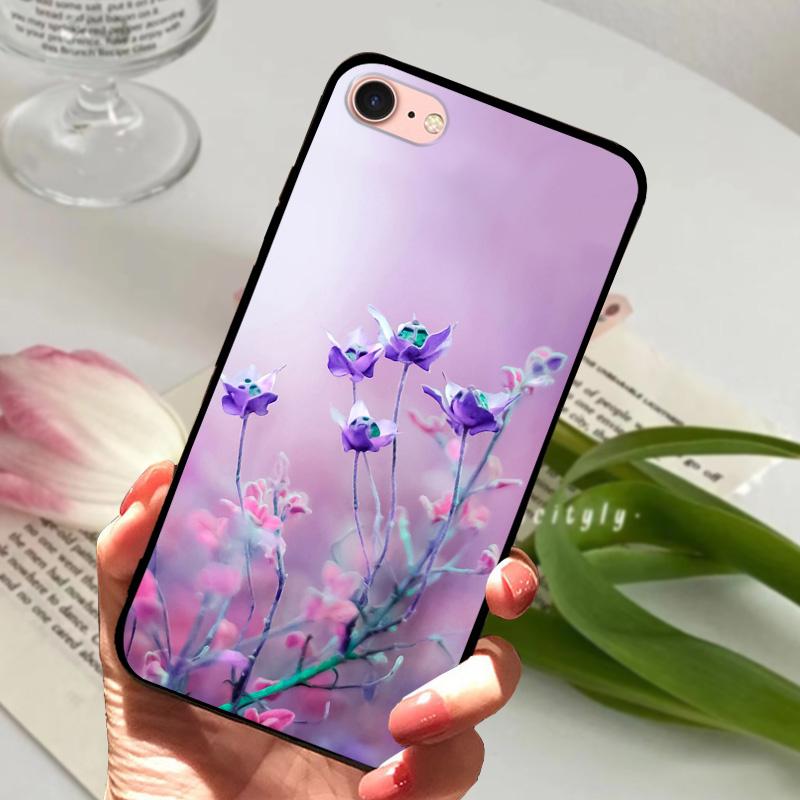 Чехол для iPhone 6S 6 Силиконовый Мягкий Задний Чехол для Телефона Для iPhone 7 7Plus 6 6S Plus Силиконовые Чехлы Для iPhone 8 8 Plus Fundas Бампер