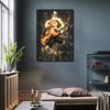 Demon Slayer Anime Poster Agatsuma Zenitsu Canvas Painting Kids Room Art Decoration Murals for Modern Home Wall Decor Aesthetic