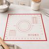 Silicone Silicone Baking Mat Temperature Chart Dough Kneading Board Durable Cooking Pad  Dough