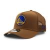 Сетчатая кепка 9FORTY Golden State Warriors NBA TRUCKER MESH CAP TAN GOLDEN STATE WARRIORS SNAPBACK Кепка Snapback 940 Кепка AF [New Era] A-FRAME A-FRAME [Предмет]