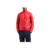 Emporio Armani EA7 Стеганая куртка с воротником-стойкой, компактная, мужская, куртки, Красный 8NPB23-PNGPZ-1461