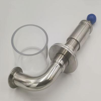1,5 дюйма. Tri Clamp Spunding Valve SS304 Регулируемый конический клапан сброса давления ферментера