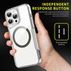 Прозрачный ударопрочный акриловый чехол Magsafe для iPhone 16 Pro Max 15 14 13 Plus Защита камеры Магнитный ударопрочный прозрачный чехол
