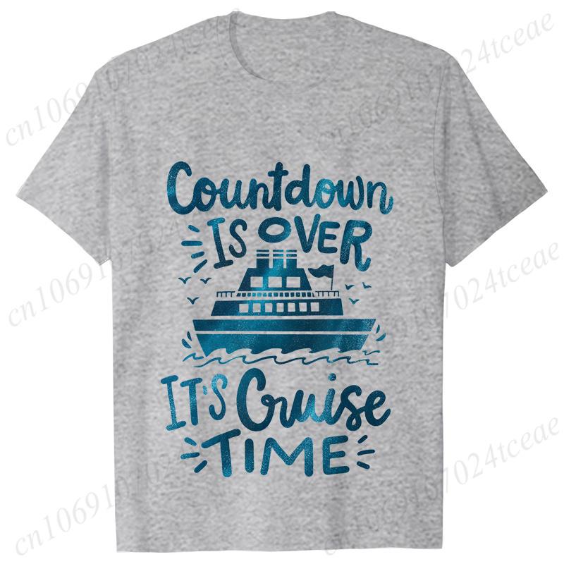 Countdown Is Over It's Cruise Time T-shirts, Cruise Vacation Tshirts, Cruise Ship Tee Shirt,Family Matching Travel Outfits Gift