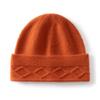 Autumn and winter new cashmere hat autumn and winter new knitted thickened warm ear protector wool headhat