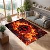 Charlton Athletic FC Soccer Football Pattern Soft Area Rug Non Slip Indoor Floor Carpet Sports Decor Mat for Bedroom