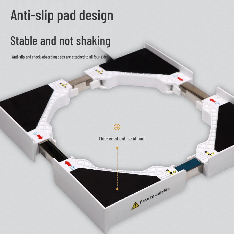 Регулируемая стойка для штабелирования сушилок из нержавеющей стали для стиральных машин - Экономия места
