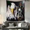 Johnny Hallyday Musical Legend Tapestry Fashion Print Background Cloth Background Wall Hanging Cloth Work Of Art Atmospheric Background Cloth