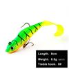 FishKing1/21pcs Lead Jig Soft Lure For Pike Muskie Bass Minnow Lure Length 8CM 10CM Weight 8.5G 21.5G