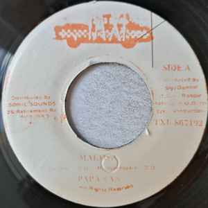 7inch Record PAPA SAN - Makosa TXI867192 Taxi Jamaica Reggae, Ska & Dub Used
