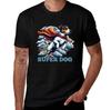 Unisexs Cotton TShirt Super Dog Jack Russell Terrier Graphic Print Casual Crewneck Tee for Daily Wear