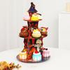 3-Tier Cupcake Stands Pumpkin Cake Rack Tray Home Decoration Halloween Dessert Stand Birthday