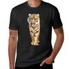 Tiger T-Shirt oversized customs animal prinfor boys mens workout shirts