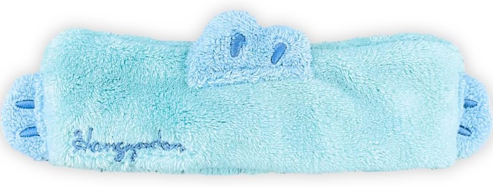Sanrio Hangyodon Character Fluffy Hair Turban for Washing Sweat and Suitable for Adults and Suitable for Boys and Hairband, Face, Protection, Bath,