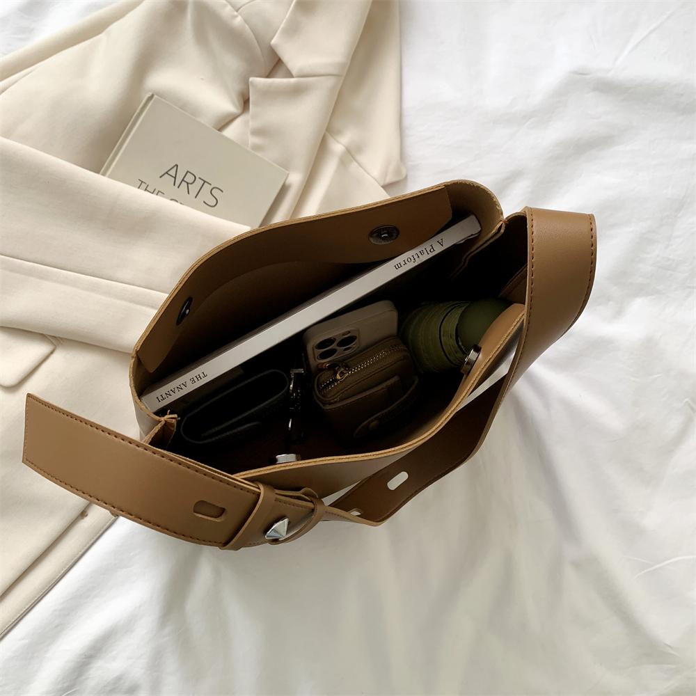 Качественные женские сумки-тоут, 2 шт./компл., большая вместительная сумка-шопер, однотонная сумка на плечо с широким ремешком, мягкая искусственная кожа, женские сумки 2022