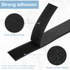 10m Stickless Fastener 1 Inch Strong Self-Adhesive Fastener Hook and Loop Tape Nylon Fabric Velcro Sewing Tape