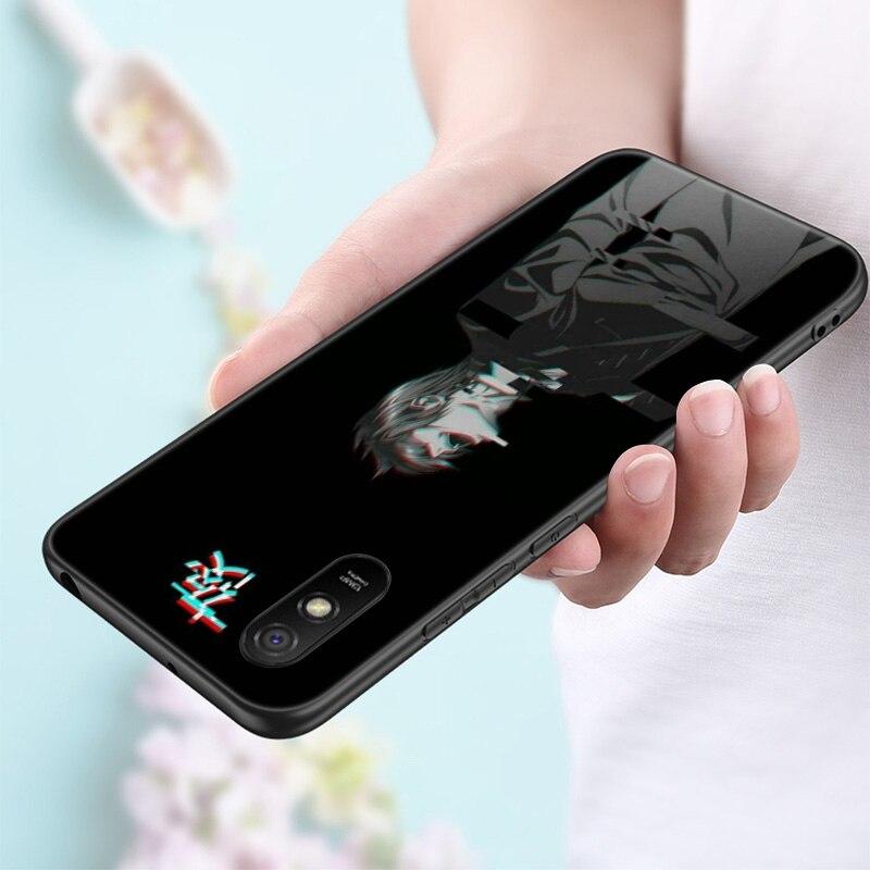 Силиконовый чехол для телефона с аниме Манга Death Note Ryuk для Xiaomi Redmi Note 11 10 9 8 Pro 11T 10T 10S 9S 8T 9 9A 9C 9T, черный чехол