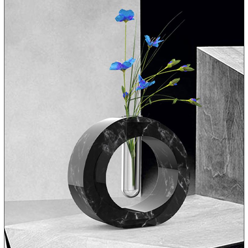 WCIC новая кристальная форма для рукоделия из эпоксидной смолы, украшение дома, силиконовая форма, ручной инструмент, современная ваза, гидропоника, ветка цветов