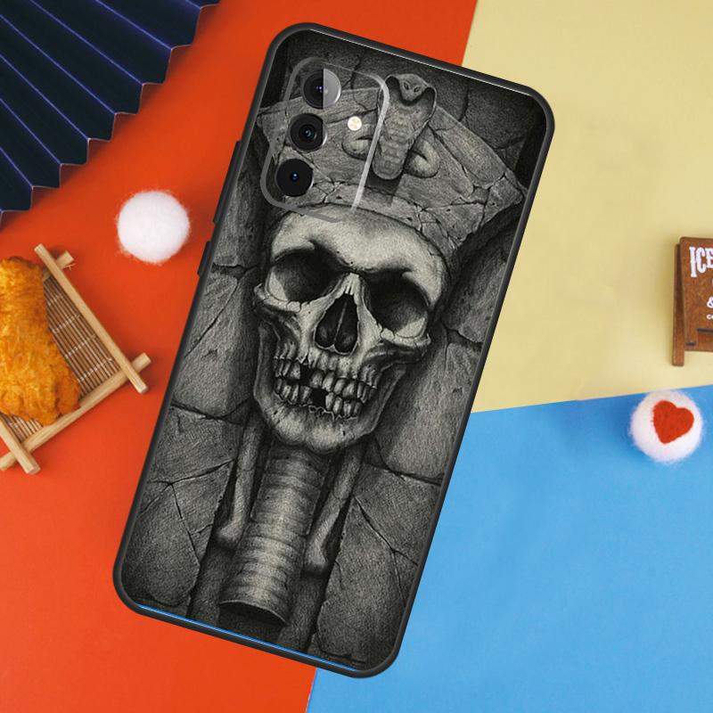 Древний Египет Чехол с Фараоном для Samsung Galaxy A54 A34 A14 A15 A35 A55 A52 A32 A12 A51 A71 A13 A23 A33 A53 Чехол
