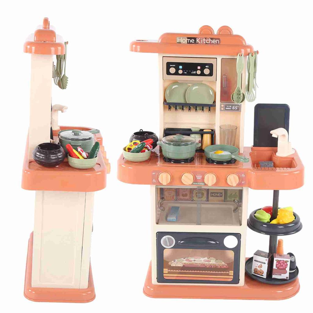 Детский симулятор кухонного спрея, набор игрушек для готовки, детская ролевая игра, кухонная утварь, игрушка(RussetRed )