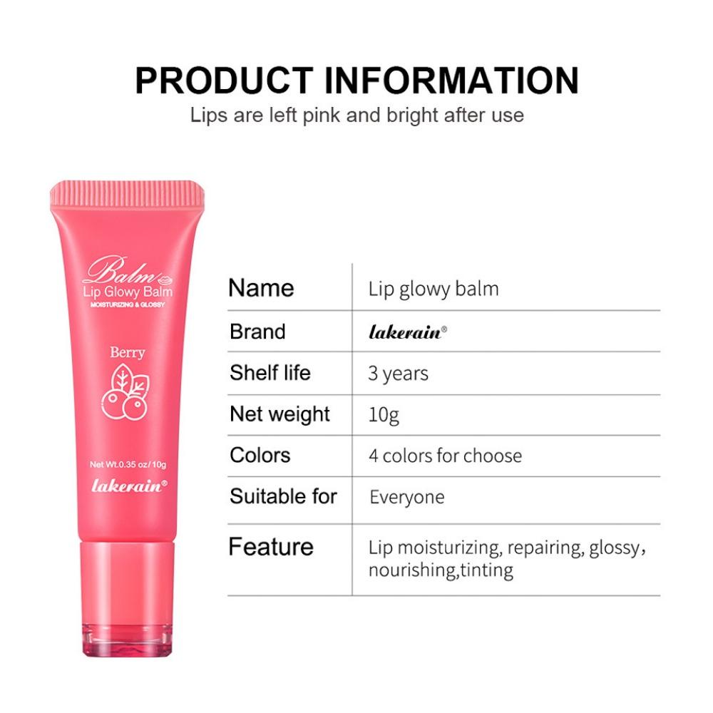 Lakerain New Lipstick Lip Balm Увлажняющий, увлажняющий, увлажняющий, бальзам для губ с маслом для губ от омертвевшей кожи