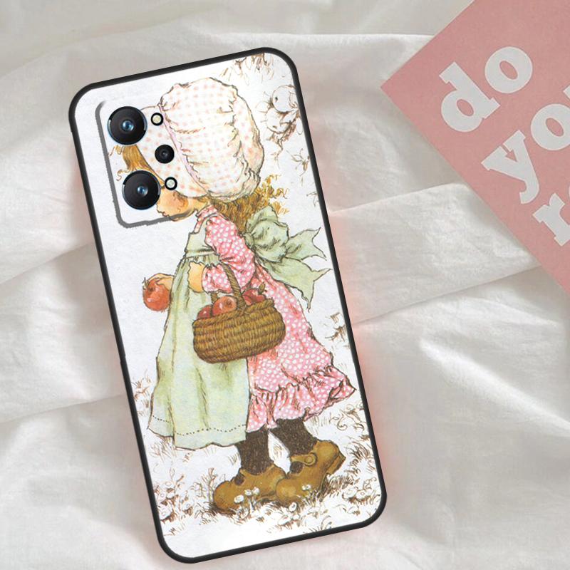 Чехол с рисунком Sarah Kay для Realme C53 C55 C33 C63 C61 C51 C65 C67 C71 C75 11 12 13 14 Pro Plus GT6 GT7 15 Pro