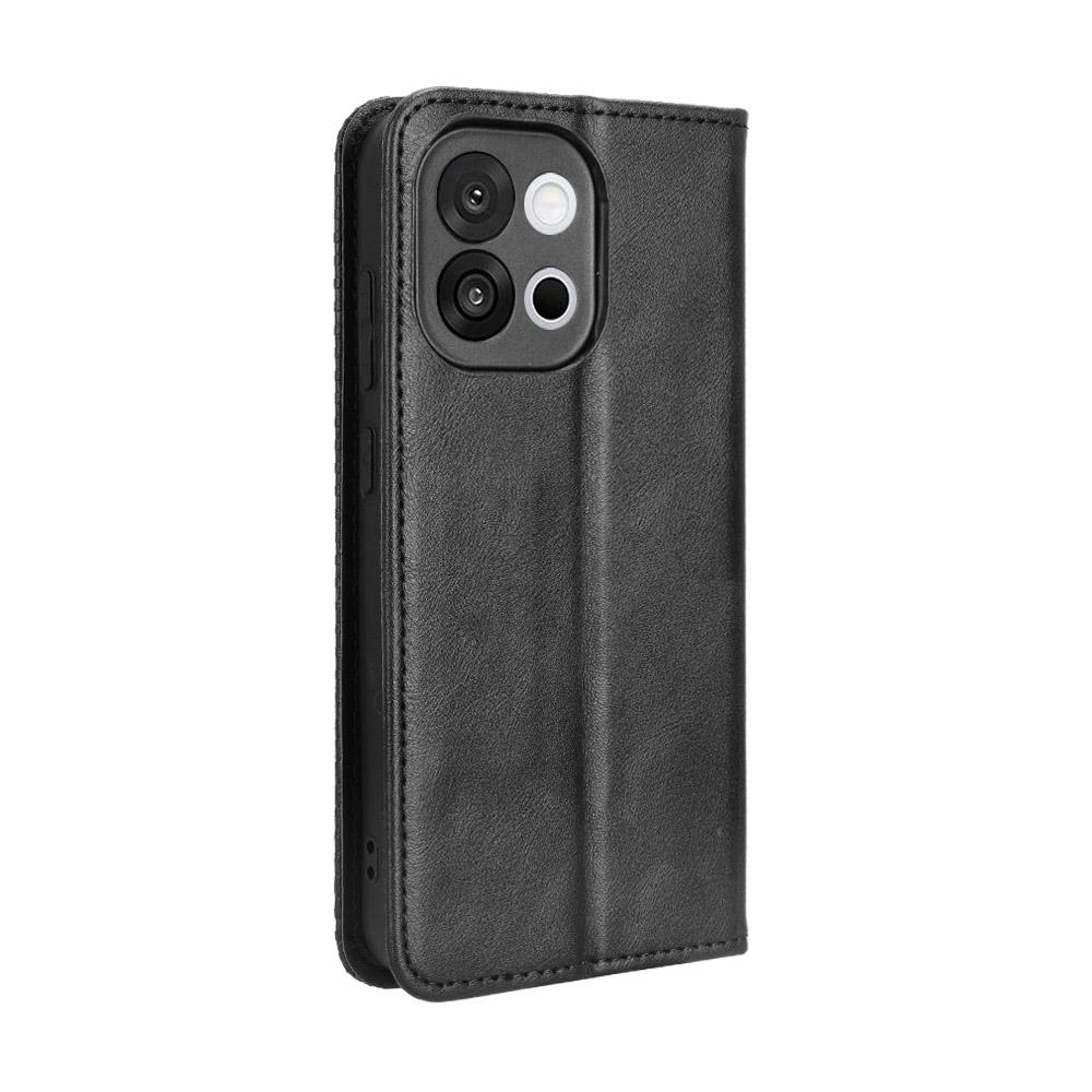 For OnePlus 13T 5G Leather Case Wallet Stand Retro Texture Phone Cover