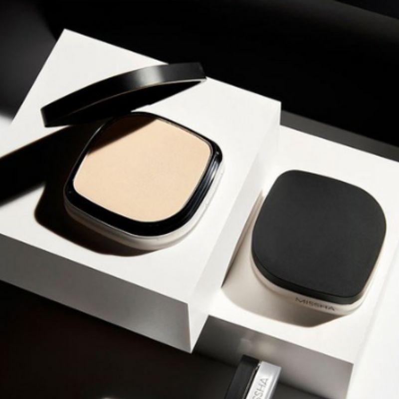 MISSHA Signature Драматичный двухсторонний пудра-пак с SPF25 PA++ Тональная пудра-пак Натуральное покрытие Стойкий макияж 9,5 г