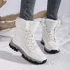 Travel Sports Northeast Large Size Snow Boots Women'S Outdoor Travel High Top Cotton Shoes Women'S Medium Boots Winter