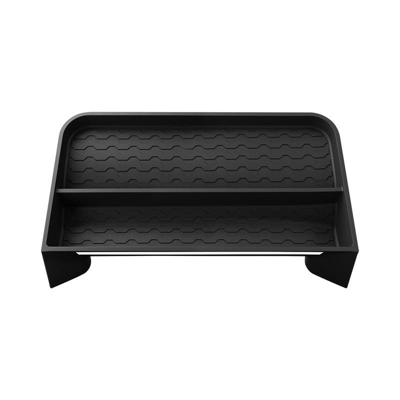 For BYD Shark 6 Instrument Screen Silicone Storage Box Behind Phone Holder Anti-slip Storage Box Car Accessories Black LHD