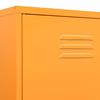 Wardrobe Mustard Yellow 90x50x180 cm Steel