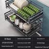 Kitchen Cabinet Dish Storage Rack