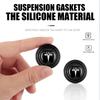 AAAIV1 4/8/10/20PC Car Door Bumper Shock Absorbing Mute Trunk Anti-Noise Buffer Adhesive Sticker For Tesla Model 3 ModelX ModelY ModelS