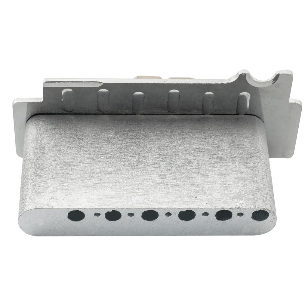 Wilkinson Individual Saddle Full Block ST Guitar Tremolo Unit Bridge для Fender Strat с 2 хромированными 10,5-миллиметровыми вставными рычагами Squier/Mexican,