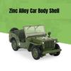 Willys Alloy Simulation Off Road Vehicle Model Toy For Display Play And