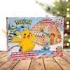 Праздничный адвент-календарь Pokemon 2024, игровой набор для детей, рождественский подарочный набор из 24 предметов, фигурки персонажей, 16 игрушек Pokemon, 8 аксессуаров для мальчиков