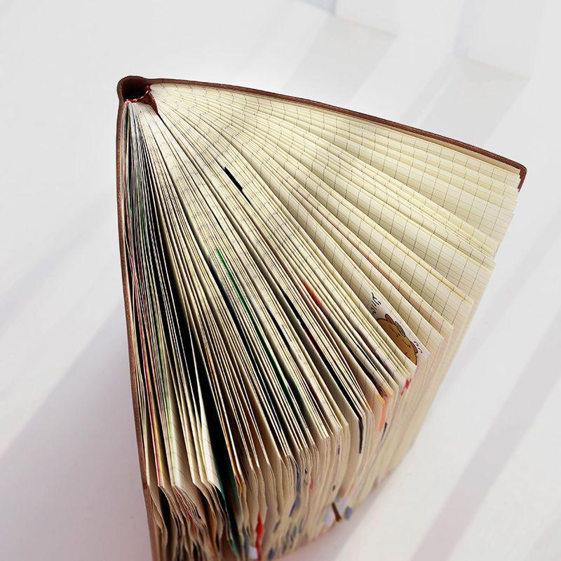 Толстый блокнот в клетку, Планер-ежедневник - Креативный и прочный журнал