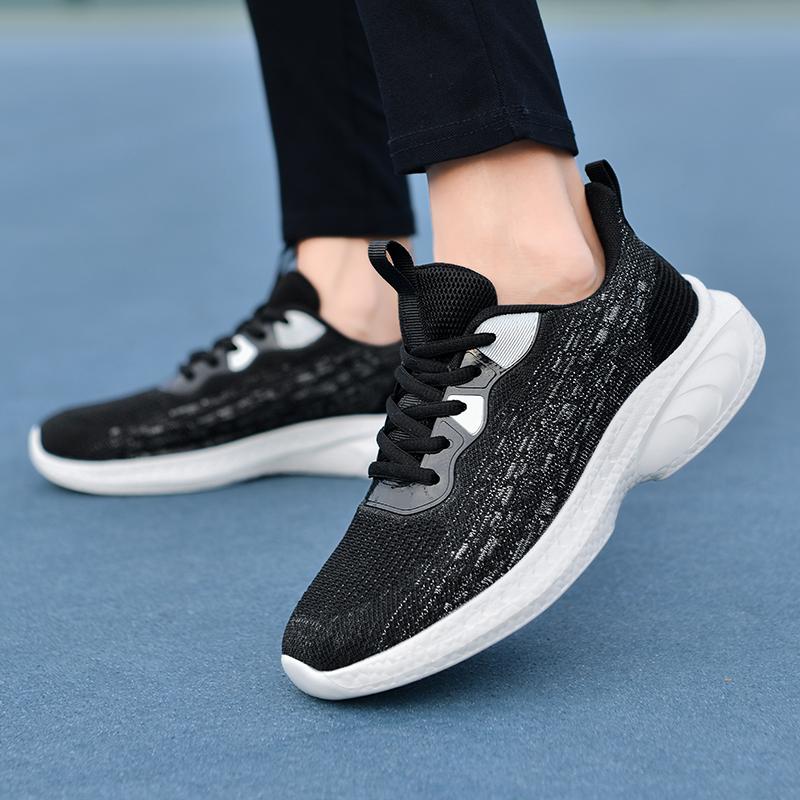 Модные новые весенние и осенние сетчатые дышащие женские повседневные спортивные туфли модные прогулочные кроссовки больших размеров для бега